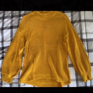 Size small sweater.